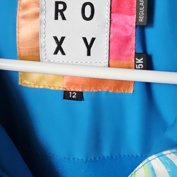 Roxy Kids Vibrant Striped Raincoat - Picture 4 of 4